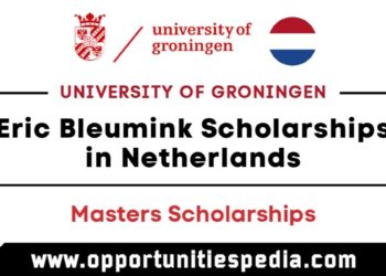Eric Bleumink Scholarships 2026 in Netherlands (Fully Funded)