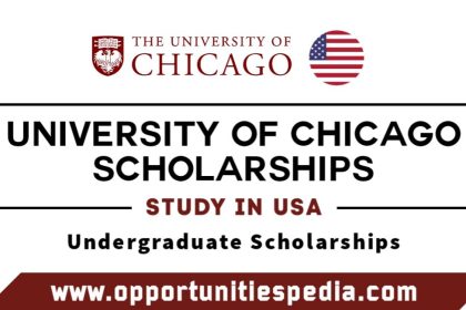 University of Chicago Scholarships 2025 in USA