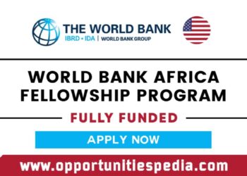 World Bank Group Africa Fellowship Program 2026 in USA (Fully Funded)