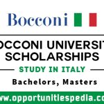 Bocconi University Scholarships 2025-2026 (Study in Italy)