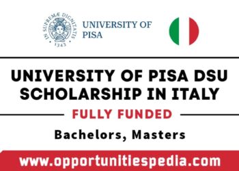 University of Pisa DSU Scholarship 2024-25 in Italy (Fully Funded)