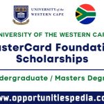 Mastercard Foundation Scholarship 2026 at the University of the Western Cape (Fully Funded)