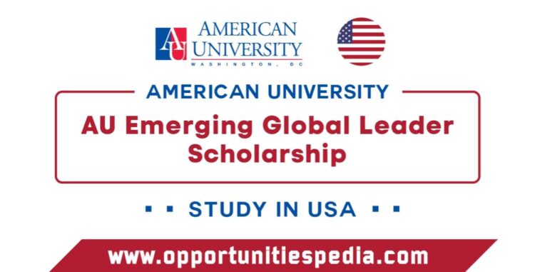AU Emerging Global Leader Scholarship in USA 2025 (Study in USA)