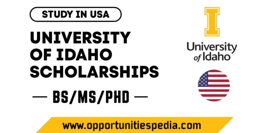 University Of Idaho Scholarships for International Students 2025-26 (Study in USA)