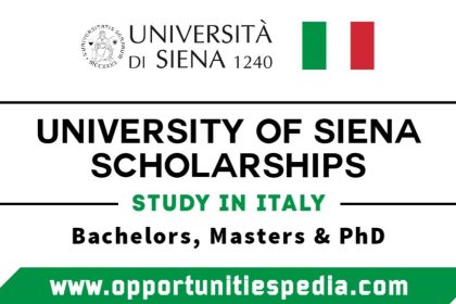 University of Siena Scholarships 2025-26 in Italy (Fully Funded)