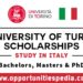 University of Turin Scholarships 2025 in Italy