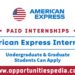 American Express Internships 2024-2025 in the USA