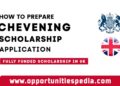 How to prepare your Chevening Scholarship 2025 Application