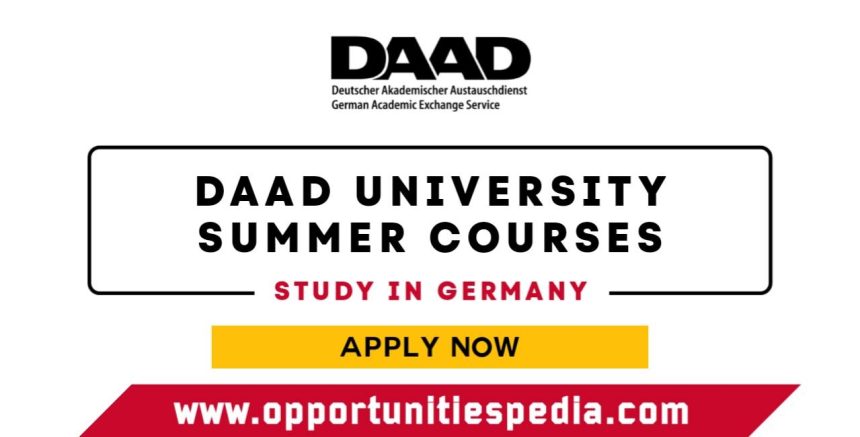 DAAD University Summer Courses 2026 in Germany