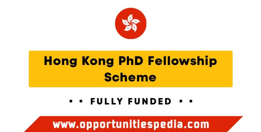Hong Kong PhD Fellowship 2026-27 - Fully Funded (400 Awards)