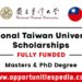 National Taiwan University Scholarships 2026 in Taiwan (Fully Funded)