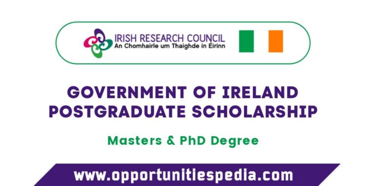 Government of Ireland Postgraduate Scholarship 2026