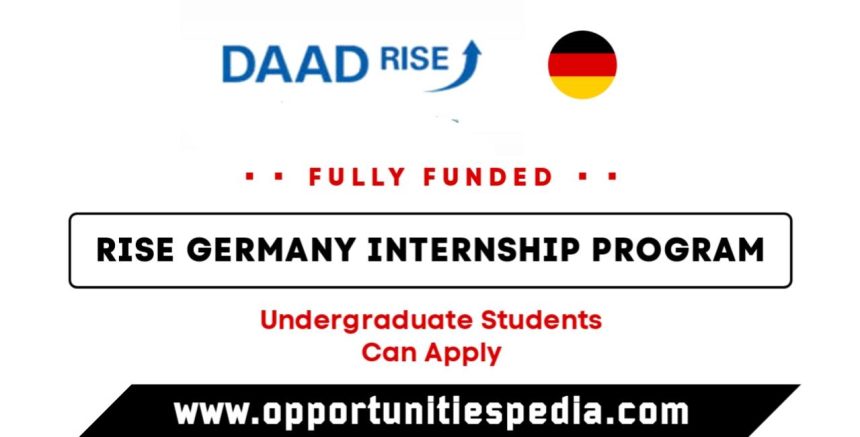 RISE Germany Internship 2026 in Germany (Fully Funded)
