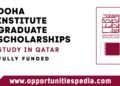 Doha Institute Scholarships in Qatar 2025 (Fully Funded)