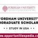 Fordham University Undergraduate Scholarships 2024-2025 (Study in USA)