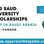 King Saud University Scholarships 2025 in Saudi Arabia (Fully Funded)