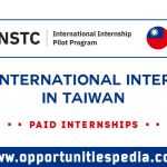 NSTC International Internship 2025 in Taiwan