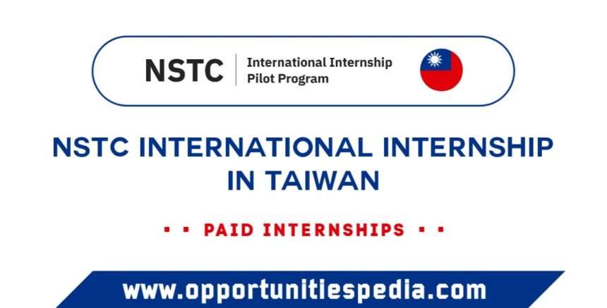 NSTC International Internship 2025 in Taiwan
