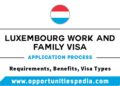 Luxembourg Work and Family VISA (Step-by-Step Guide)