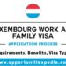 Luxembourg Work and Family VISA (Step-by-Step Guide)