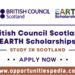 British Council Scotland EARTH Scholarships 2025