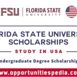 Florida State University Scholarships 2025-26 in USA