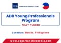 ADB Young Professionals Program 2025 (Fully Funded)