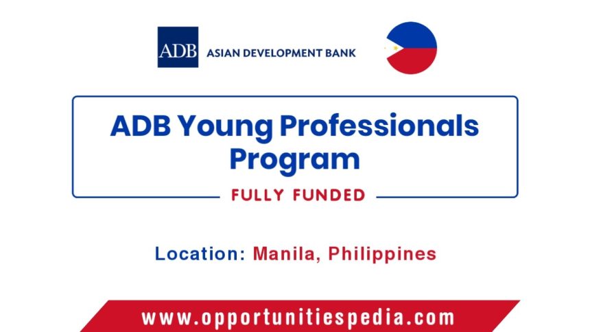 ADB Young Professionals Program 2026 (Fully Funded)