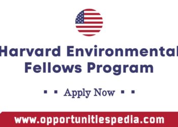 Harvard Environmental Fellows Program 2026 in USA