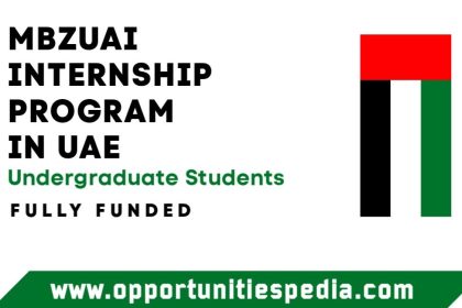 MBZUAI Research Internship Program 2025 in UAE (Fully Funded)
