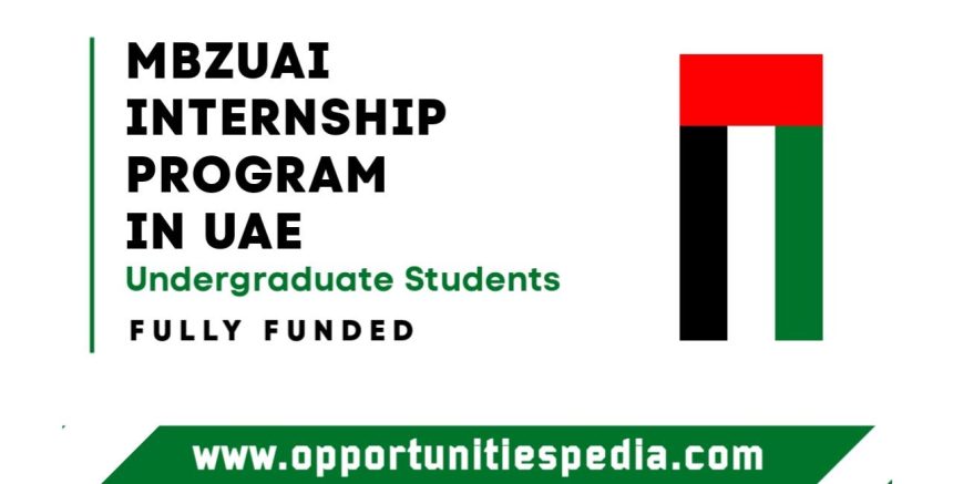 MBZUAI Research Internship Program 2025 in UAE (Fully Funded)