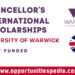 Chancellor’s International Scholarships 2025 (Study in UK)