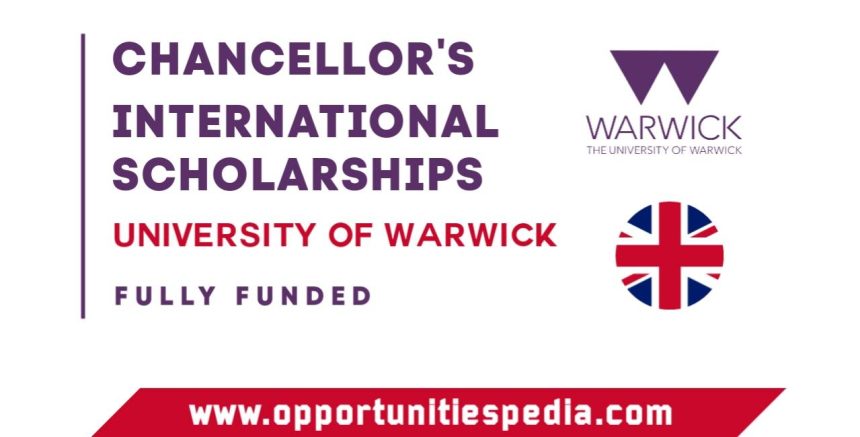 Chancellor’s International Scholarships 2025 (Study in UK)