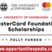 University of Edinburgh MasterCard Scholarship 2026 in UK (Fully Funded)