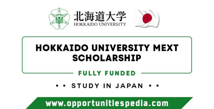 Hokkaido University MEXT Scholarship 2026 in Japan (Fully Funded)