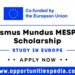 Erasmus Mundus MESPOM Scholarship 2026 (Study in Europe)