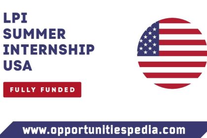 LPI Summer Internship 2026 in the USA (Fully Funded)