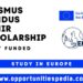 Erasmus Mundus EMMIR Scholarship 2025 (Fully Funded)