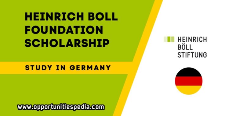 Heinrich Boll Foundation Scholarships 2026 in Germany