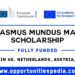 Erasmus Mundus MAPP Scholarship 2026 (Fully Funded)