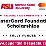 MasterCard Scholarship 2026 at Arizona State University (Fully Funded)
