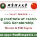 Beijing Institute of Technology CSC Scholarship 2025 in China (Fully Funded)