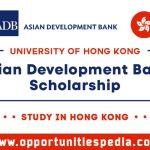 University of Hong Kong ADB Scholarship 2025 (Fully Funded)