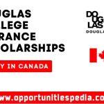 Douglas College Entrance Scholarships 2025 (Study in Canada)