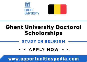 Ghent University Doctoral Scholarships 2026 (Study in Belgium)