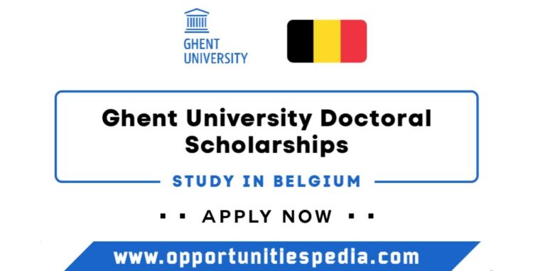 Ghent University Doctoral Scholarships 2026 (Study in Belgium)