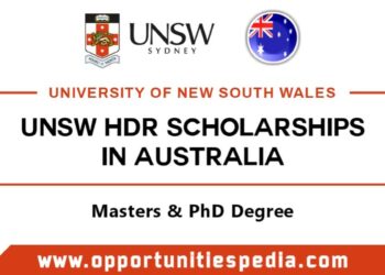 UNSW HDR Scholarships 2025 in Australia (Fully Funded)