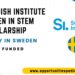 Swedish Institute Women in STEM Scholarship 2025 (Fully Funded)
