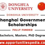 Donghua University SGS Scholarships 2025 in China (Fully Funded)
