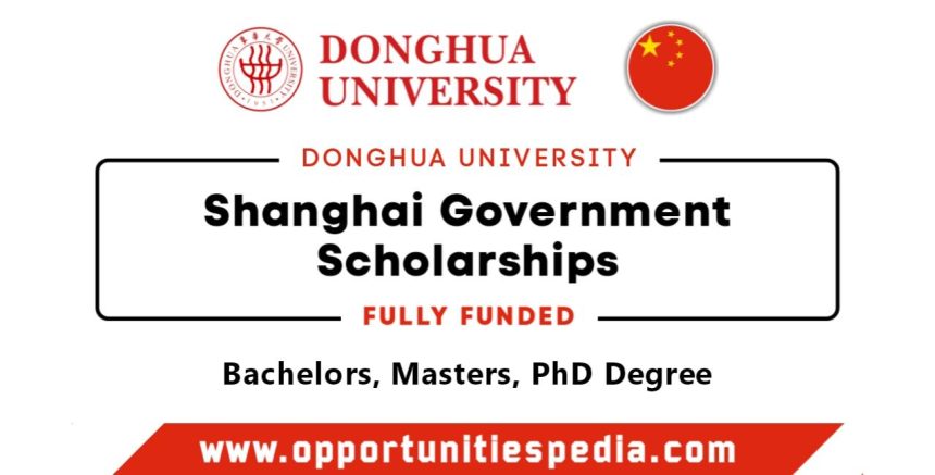 Donghua University SGS Scholarships 2025 in China (Fully Funded)